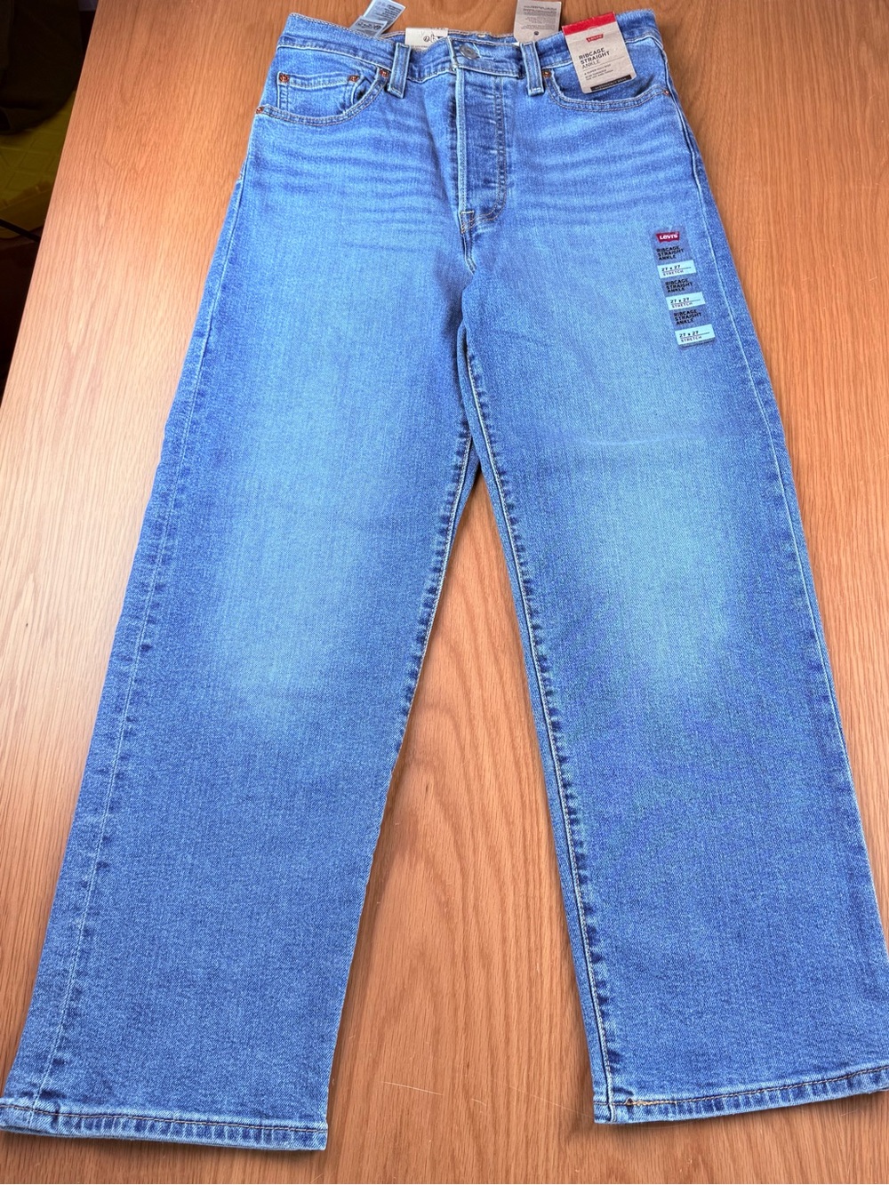 Levi's Ribcage Straight Ankle Women's Jeans 27x27-PC9-72693-0165 NWT